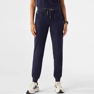 Figs Zamora Joggers Scrub Pants Navy Size Small
